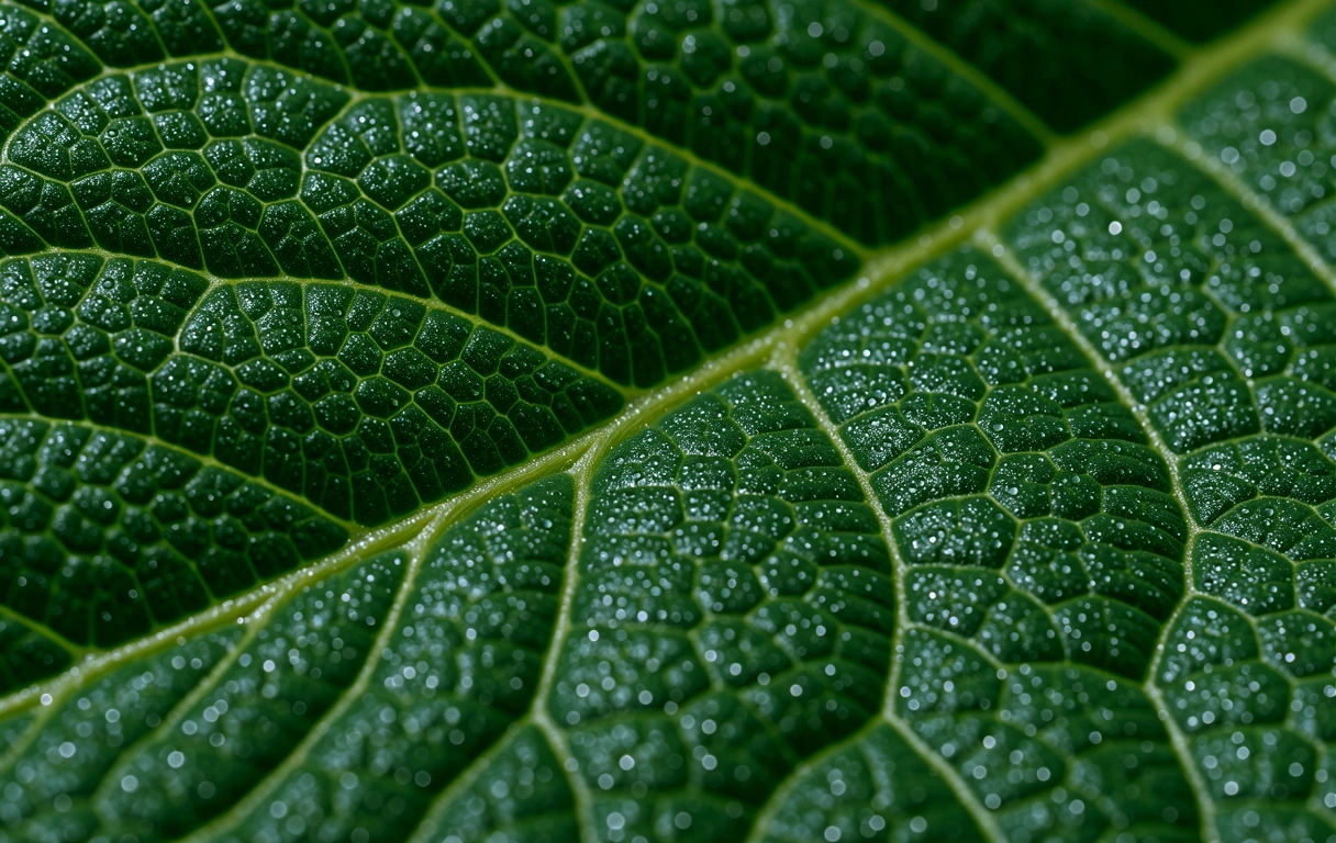 Textură botanică meditativă